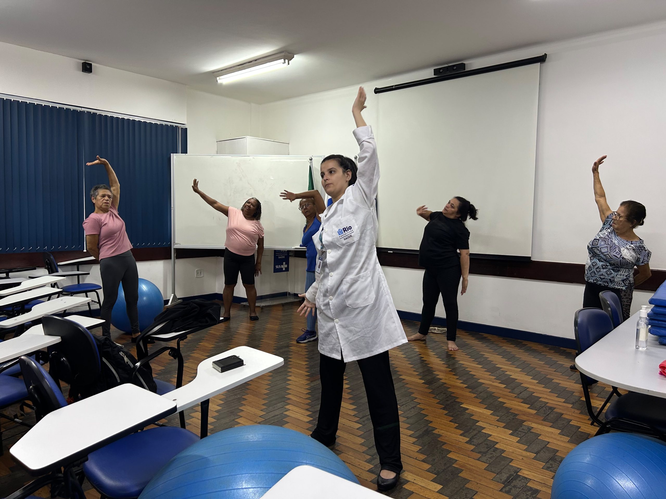 Grupo de Fisioterapia do CMS Manoel José Ferreira