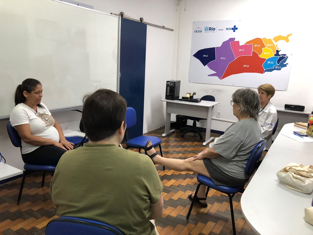 Grupo de Fisioterapia do CMS Manoel José Ferreira
